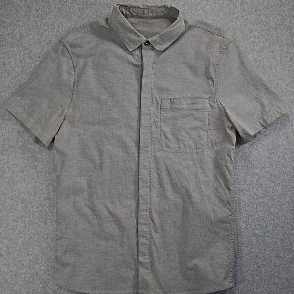 Lululemon button down shirt large knit - Picture 1 of 10